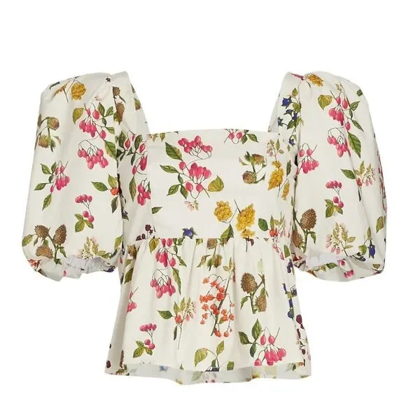 CaraCara Alexis Puff Sleeve Top - Picture 1 of 11